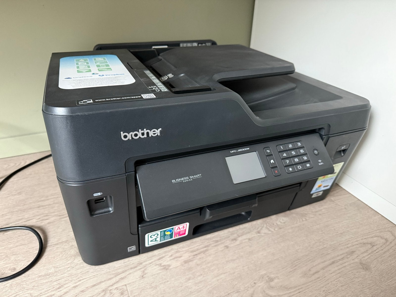 DEFECT: Brother MFC-J6930DW All-in-one printer, Ophalen, Faxen, Inkjetprinter, All-in-one