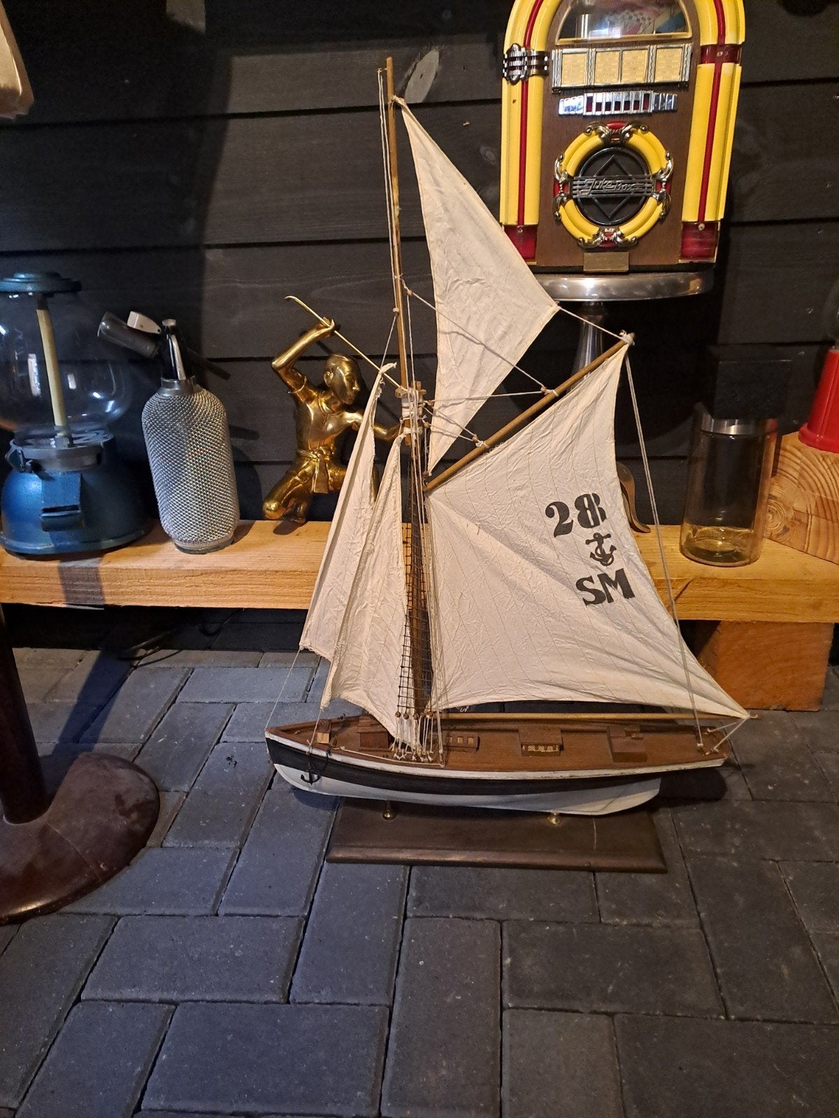 Zeilboot, Hobby en Vrije tijd, Modelbouw | Boten en Schepen, Ophalen