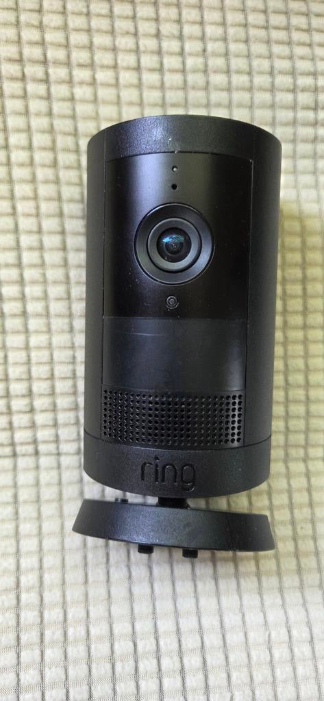 Ring Stick Up Cam Batterij - Beveiligingscamera, Audio, Tv en Foto, Videobewaking, Ophalen of Verzenden, Zo goed als nieuw, Buitencamera