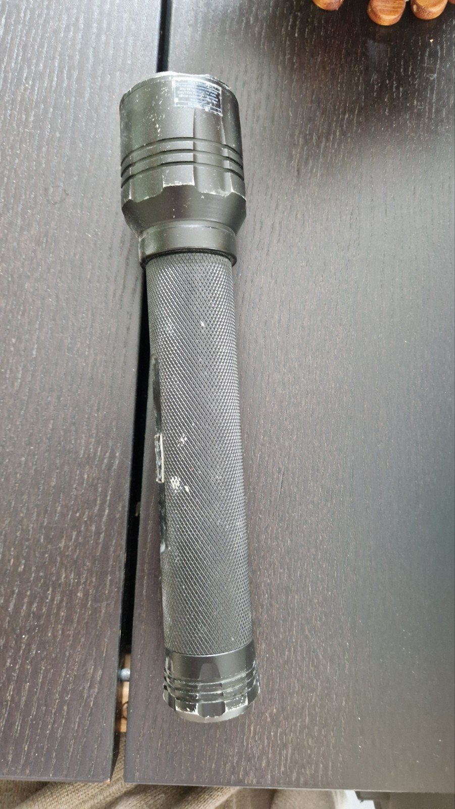 Robuuste zaklamp, Ophalen of Verzenden, Gebruikt, Batterij