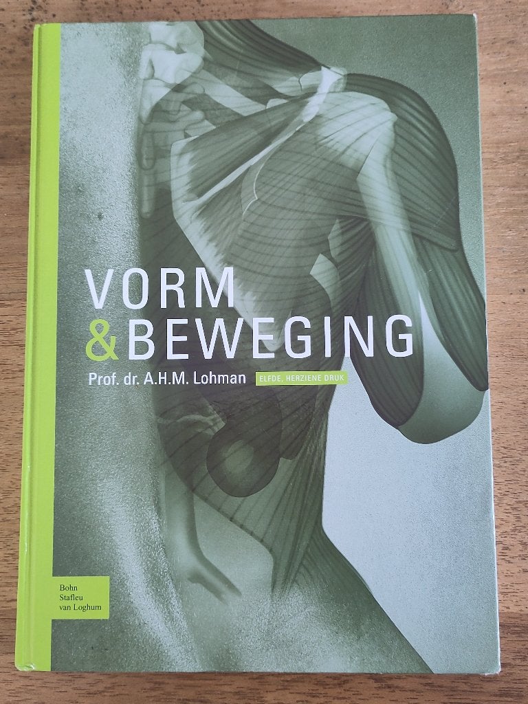 Vorm en Beweging, Prof. dr. A.H.M. Lohman, HBO, Bohn Stafleu van Loghum, Beta, Ophalen