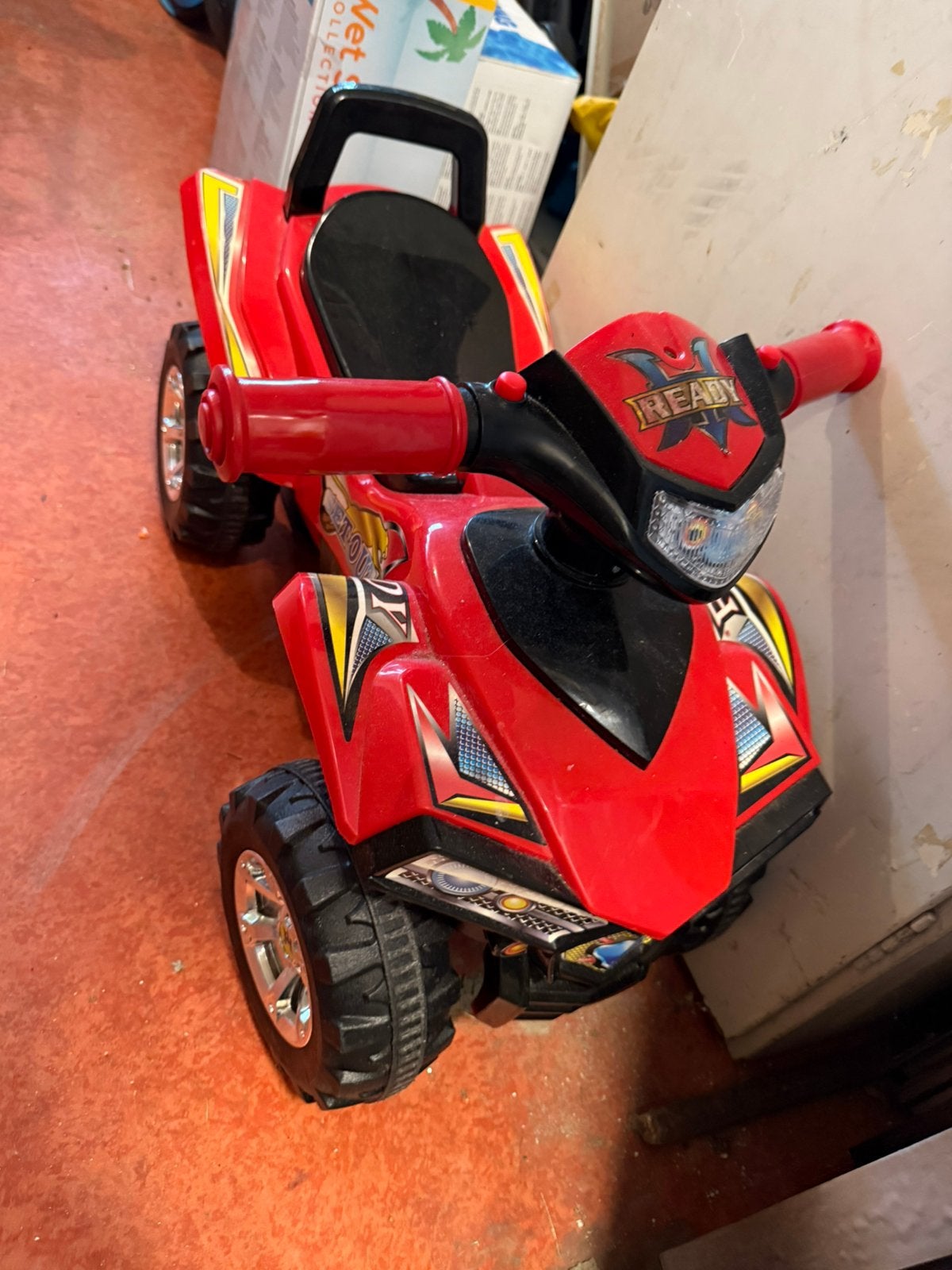 Kinderquad, Ophalen, Zo goed als nieuw