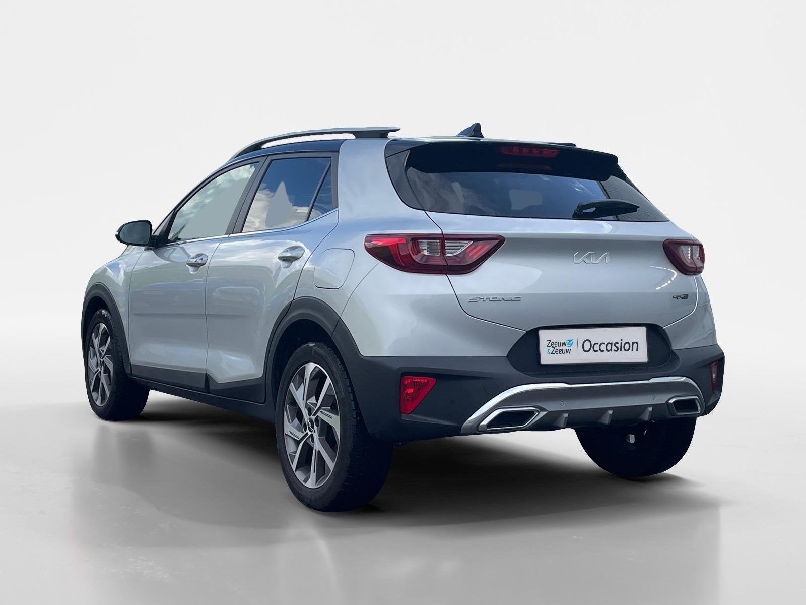 Kia Stonic 1.0 T-GDi MHEV GT-Line Automaat | Climate control, 450 kg, Gebruikt, Euro 6, Leder en Stof