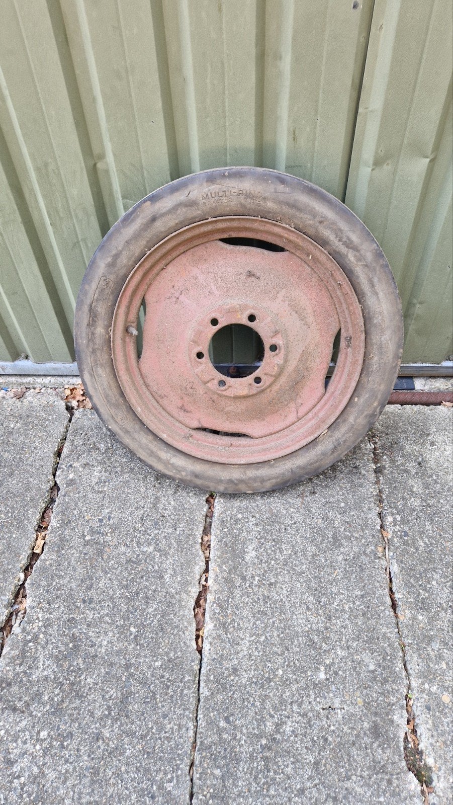 tractor wiel/voorwiel, Ophalen, Gebruikt