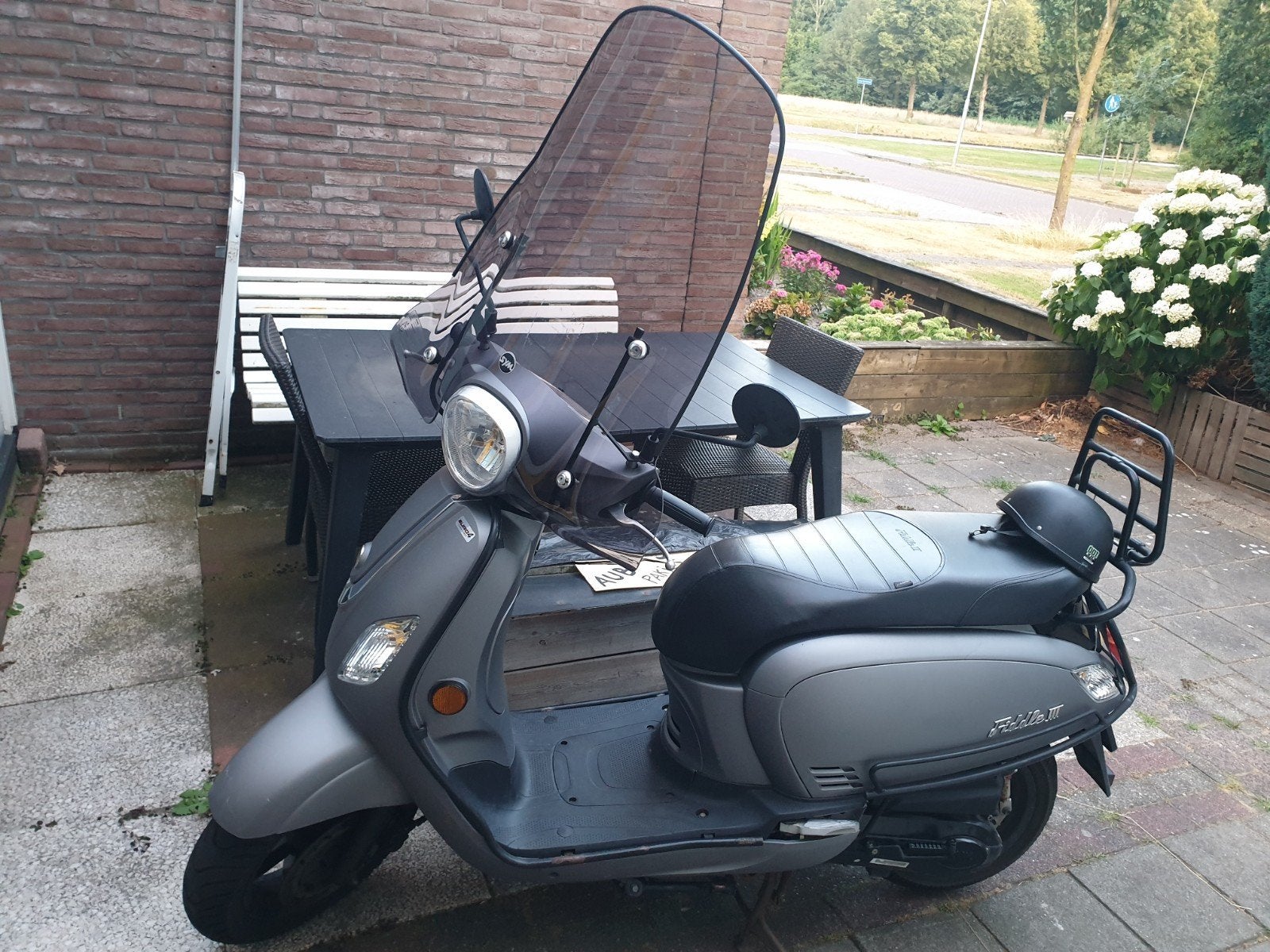 sym fiddle 3, Ophalen, Zo goed als nieuw, Benzine