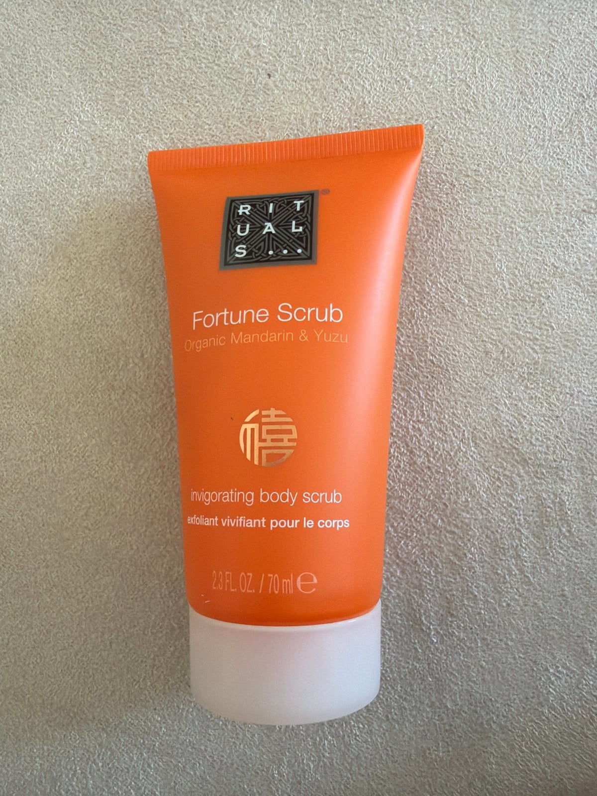 Rituals Fortune Scrub Organic Mandarin & Yuzu (70ml), Ophalen of Verzenden, Nieuw, Bad & Douche