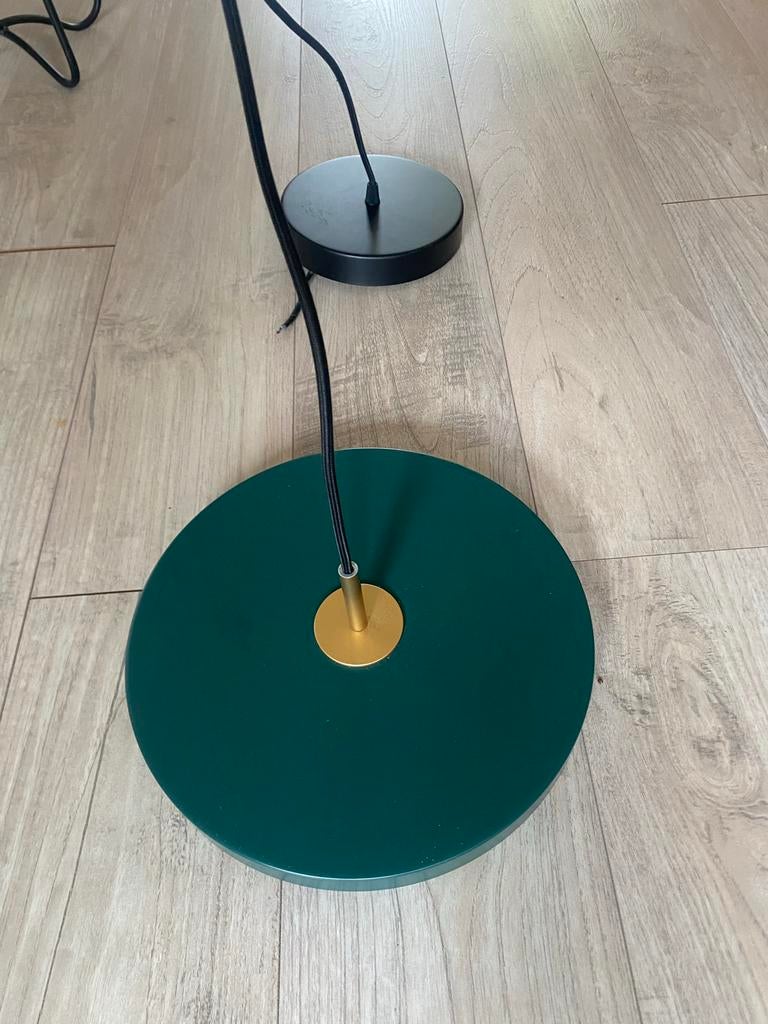 Umage Asteria hanglamp LED mini messing/bosgrond Ø31cm, Huis en Inrichting, Lampen | Hanglampen, Ophalen of Verzenden, Zo goed als nieuw