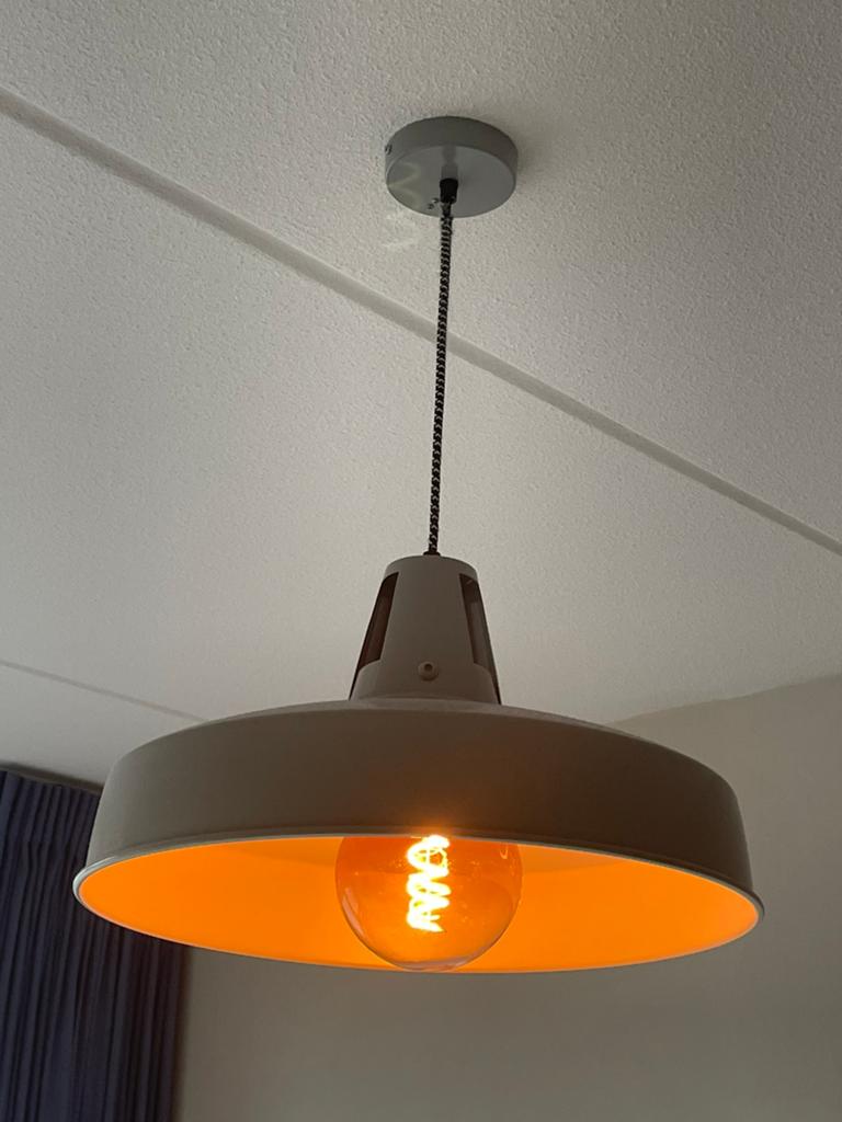 Industriele lampen 3 stuks Eén prijs, Ophalen, Zo goed als nieuw, Kunststof, Minder dan 50 cm
