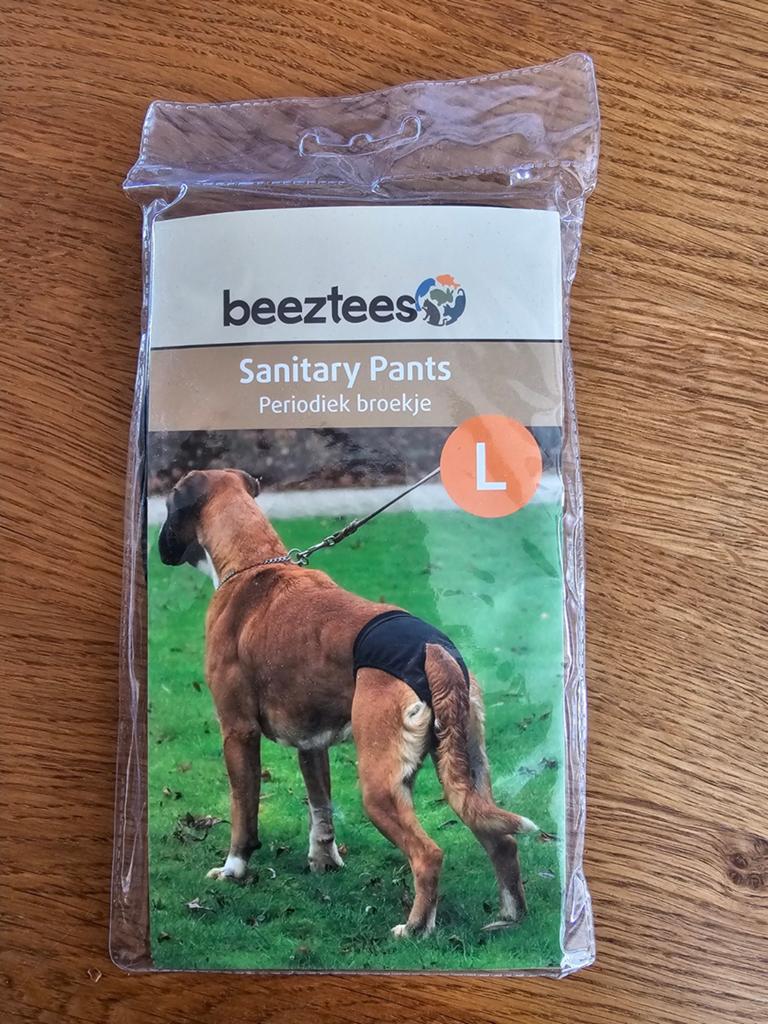 Beeztees Loopsheidbroekje maat L nieuw in de verpakking, Dieren en Toebehoren, Honden-accessoires, Ophalen of Verzenden, Nieuw