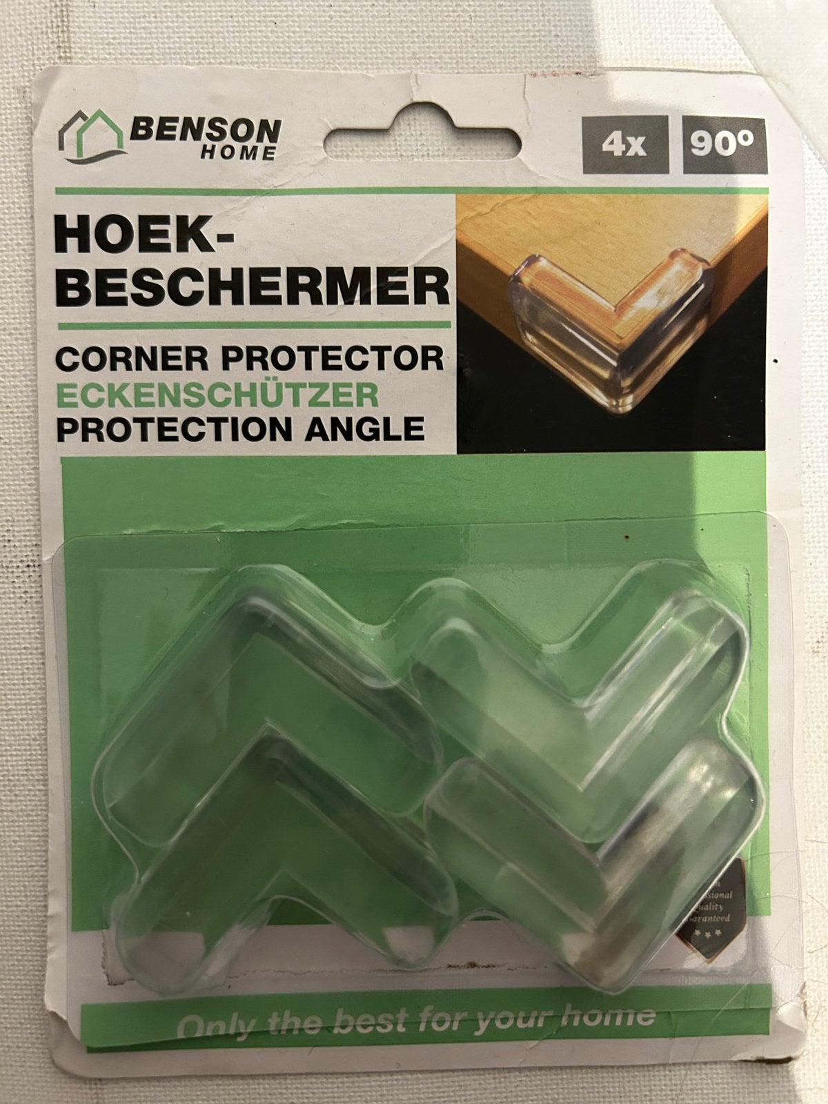 Benson Home Hoekbeschermers (4 stuks), Ophalen of Verzenden, Nieuw