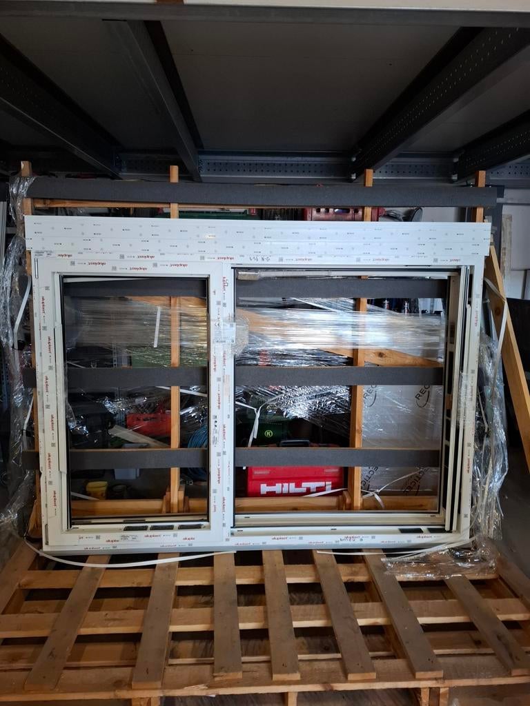 Aluplast kunststof kozijn nieuw, Doe-het-zelf en Verbouw, Kozijnen en Schuifpuien, Ophalen, Nieuw, Kunststof, Raamkozijn