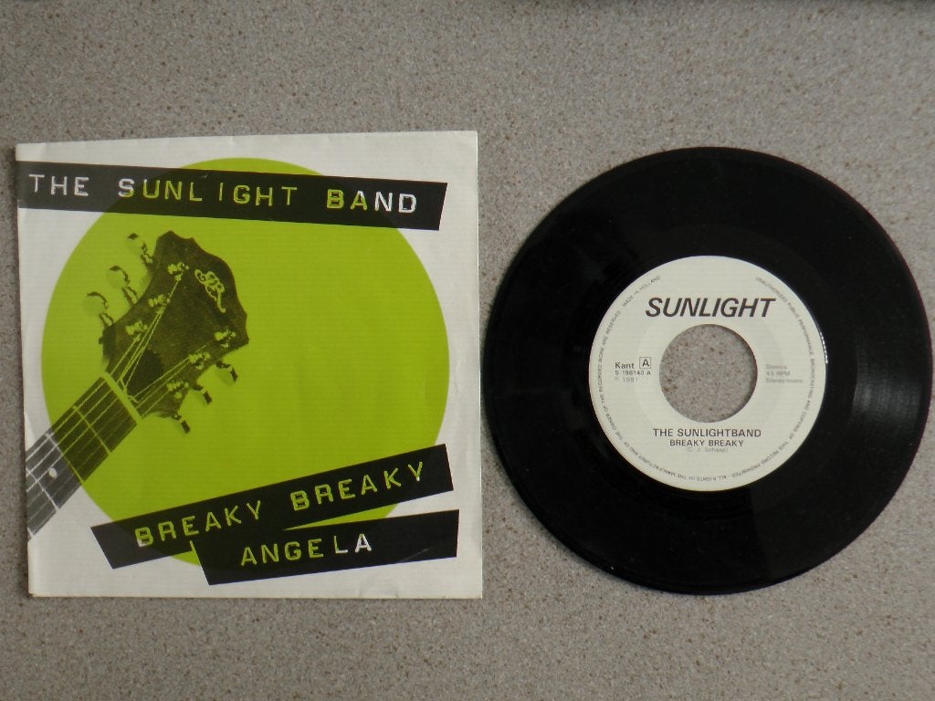 The Sunlight Band - Breaky Breaky VINYL SINGLE, Fotohoes, Ophalen of Verzenden, Gebruikt, Pop