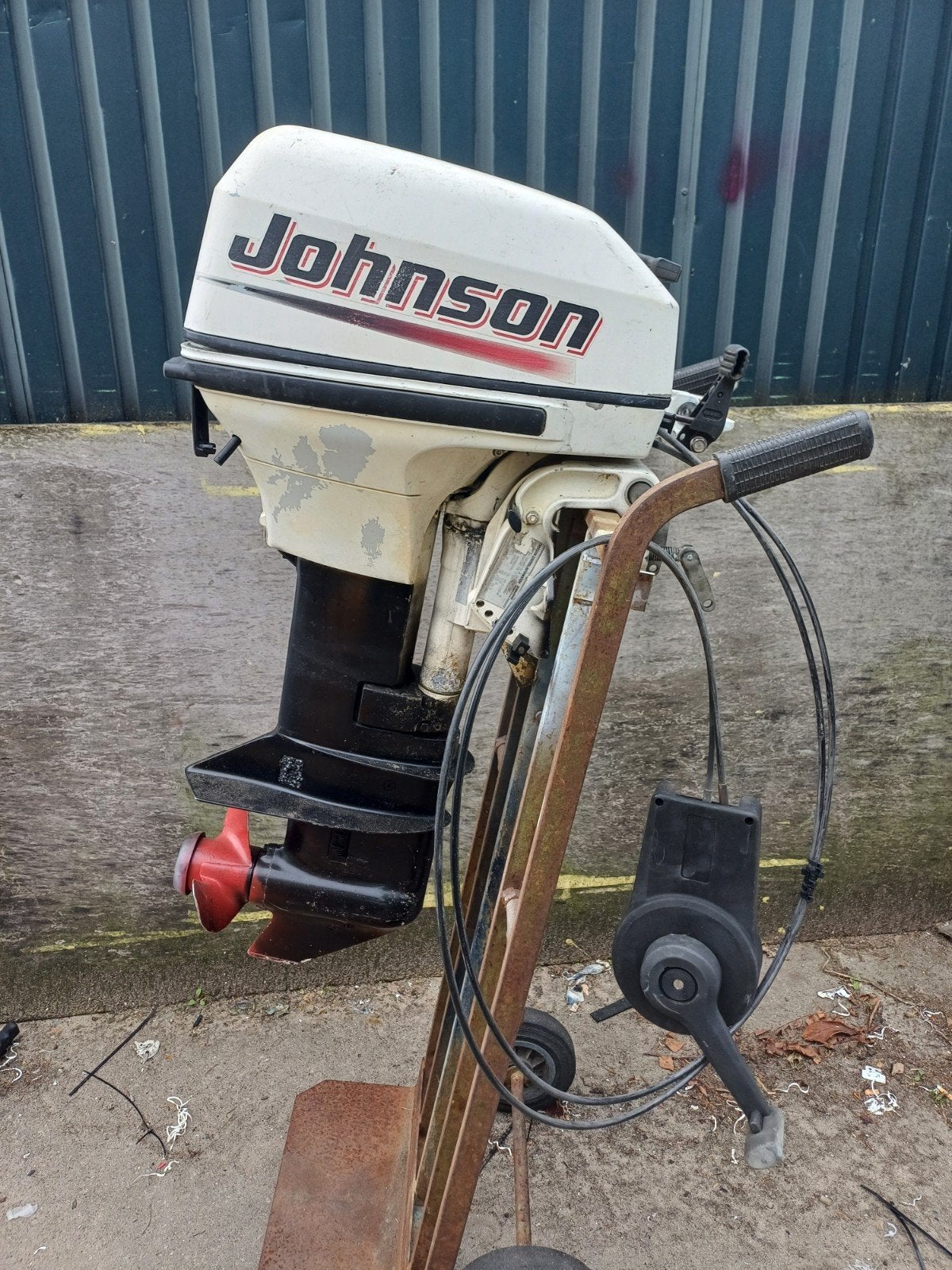johnson 15 pk kortstaart op afstandbediening opknapper, Ophalen, Gebruikt, Motor en Techniek, Zeilboot of Motorboot