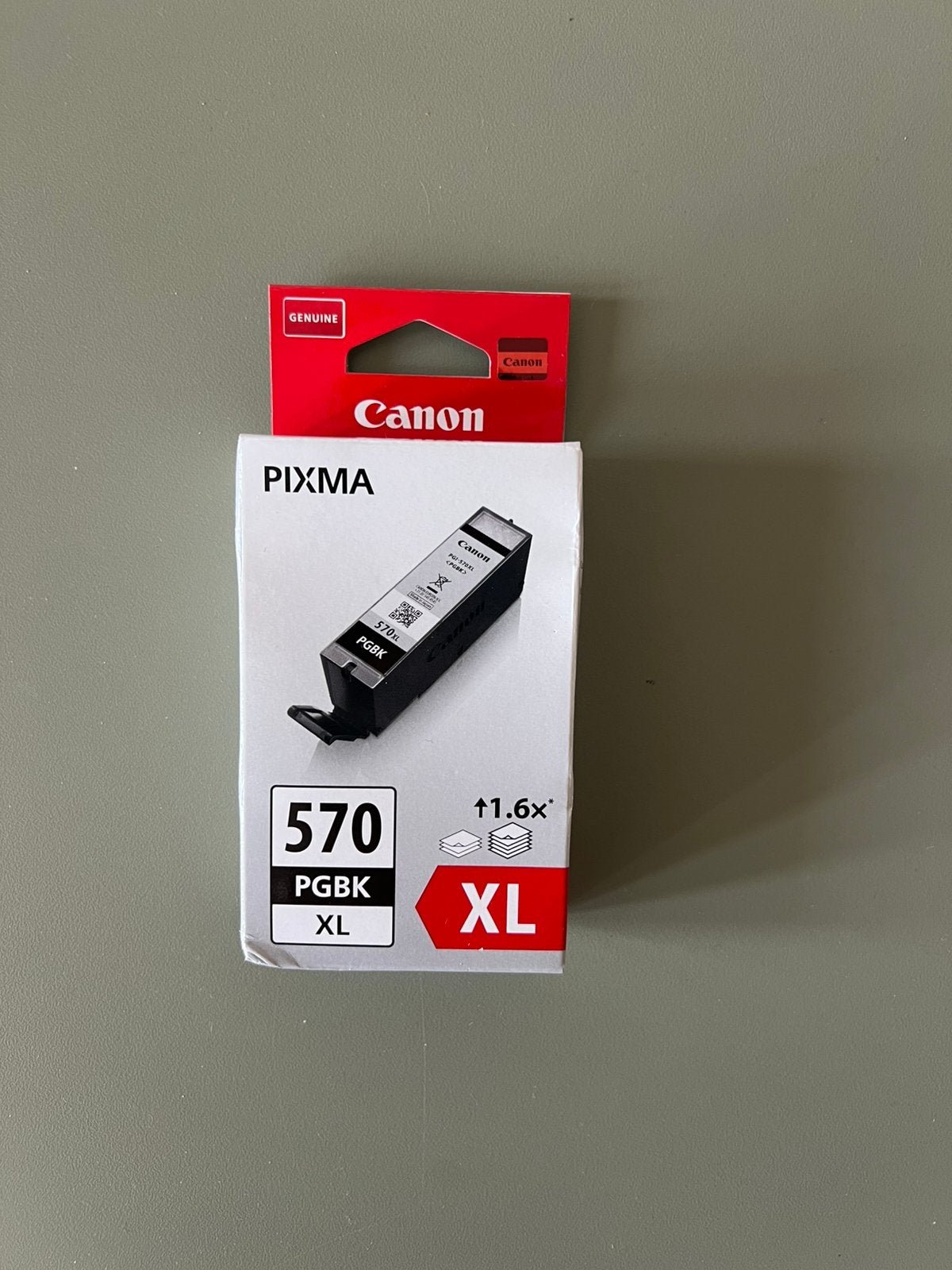 Canon PGI 570PGBK XL zwart, origineel en nieuw, Ophalen of Verzenden, Nieuw, Cartridge