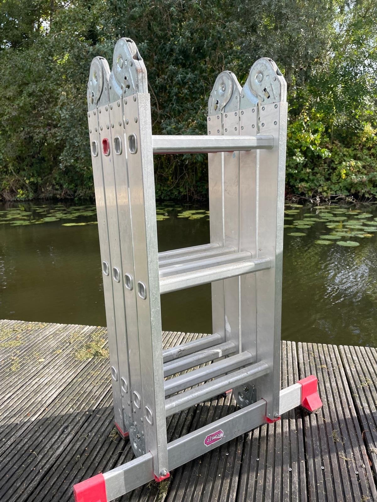 Altrex Varitrex Easy 4x3 reformladder, Ophalen, Gebruikt, Ladder, Opvouwbaar of Inschuifbaar