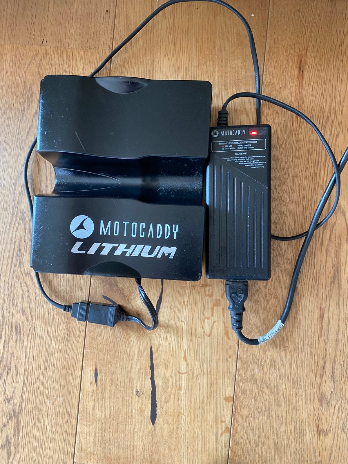 Motocaddy Lithium accu met lader, Sport en Fitness, Golf, Ophalen of Verzenden