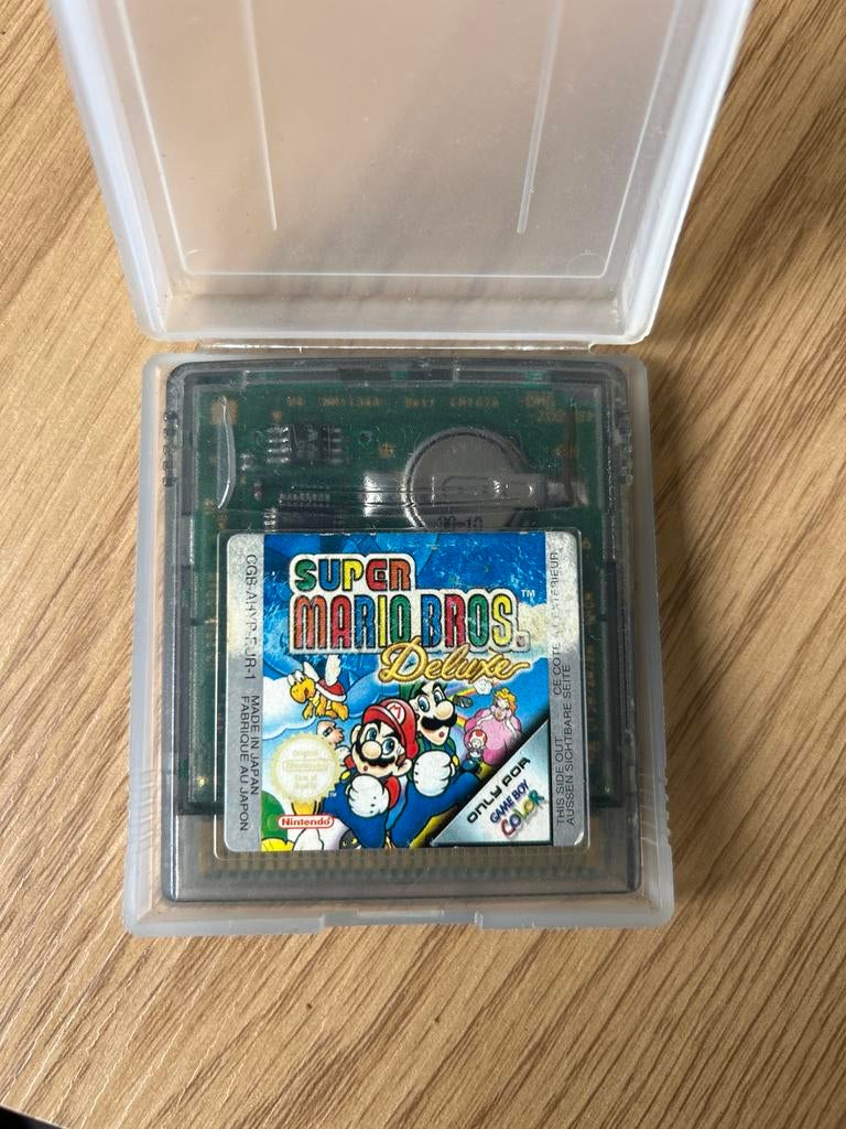 Super Mario Bros. Deluxe Game Boy Color, Spelcomputers en Games, Games | Nintendo Game Boy, 1 speler, Ophalen of Verzenden, Gebruikt