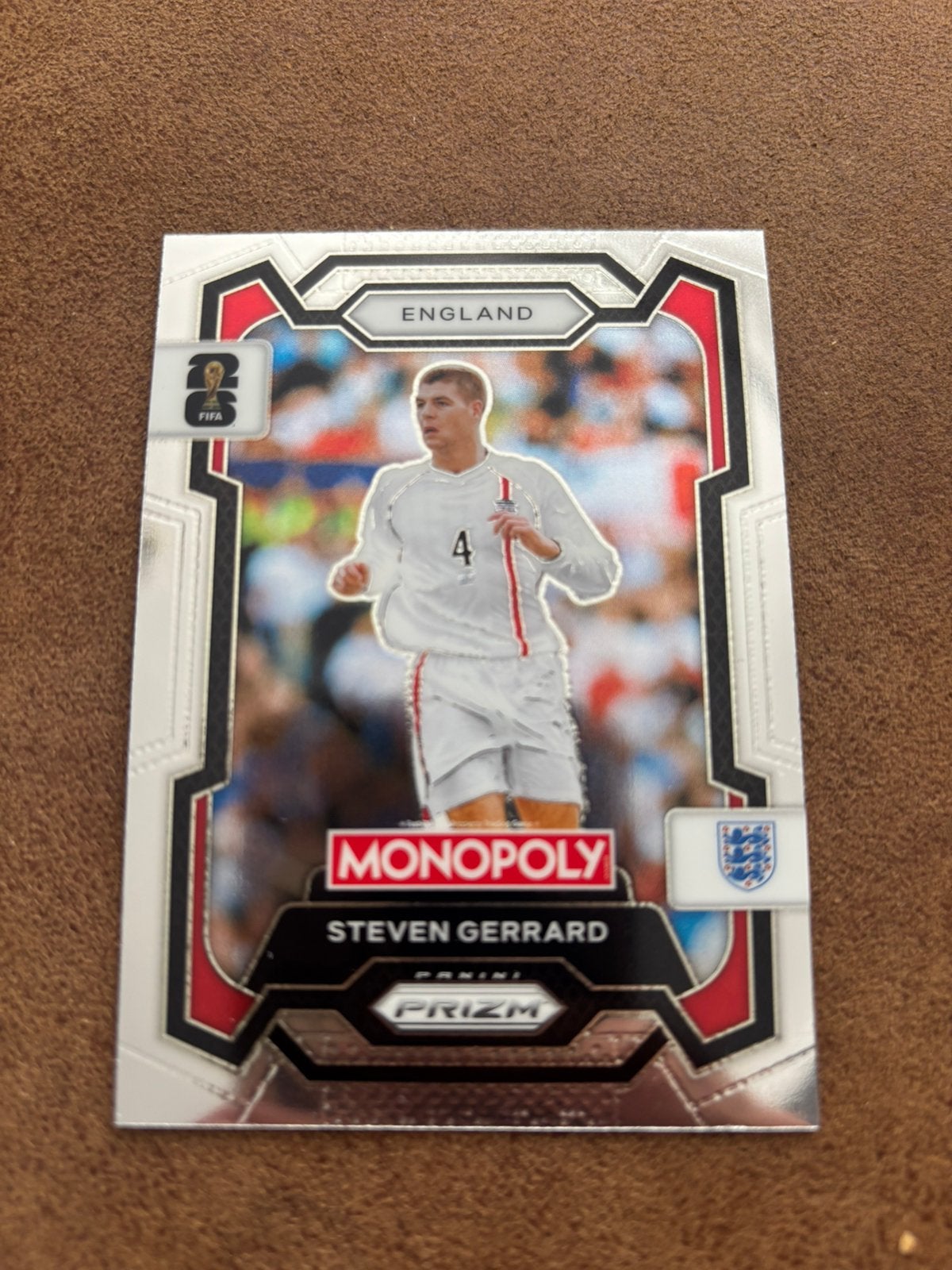 Panini Monopoly Prizm 2026 - Steven Gerrard #23, Verzenden, Nieuw, Buitenlandse clubs, Poster, Plaatje of Sticker