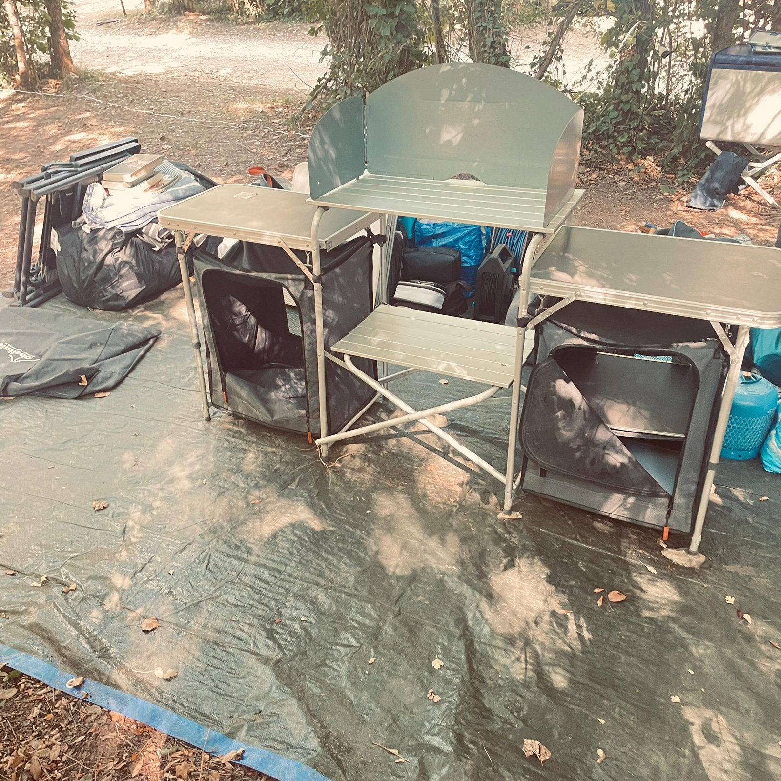 Kooktafel, Ophalen, Gebruikt, Campingkast