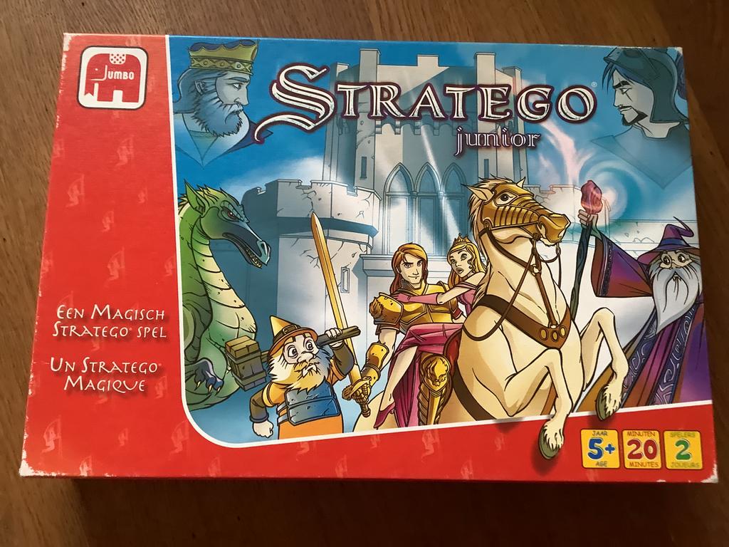 Stratego Junior - Magisch Strategie Spel, Een of twee spelers, Ophalen of Verzenden, Gebruikt