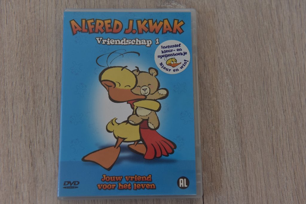 ALFRED J. KWAK ---- VRIENDSCHAP 1, Europees, Tekenfilm, Verzenden, Alle leeftijden