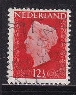 4752 - Nederland nvph 479 gestempeld , koningin Wilhelmina, Verzenden, Na 1940, Gestempeld