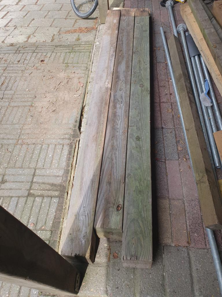 Douglas balken, Tuin en Terras, Ophalen, Hout
