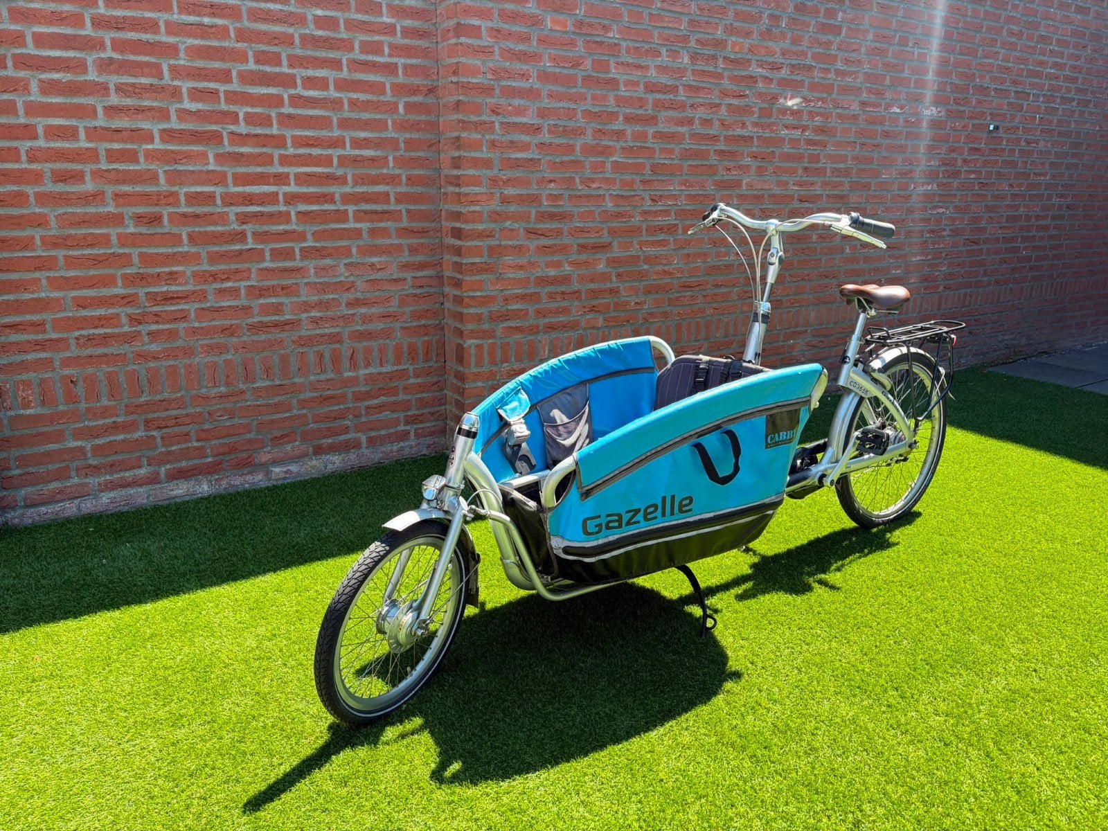 Gazelle Cabby bakfiets met 7 versnellingen, Ophalen, Gebruikt, Gazelle, Opvouwbaar