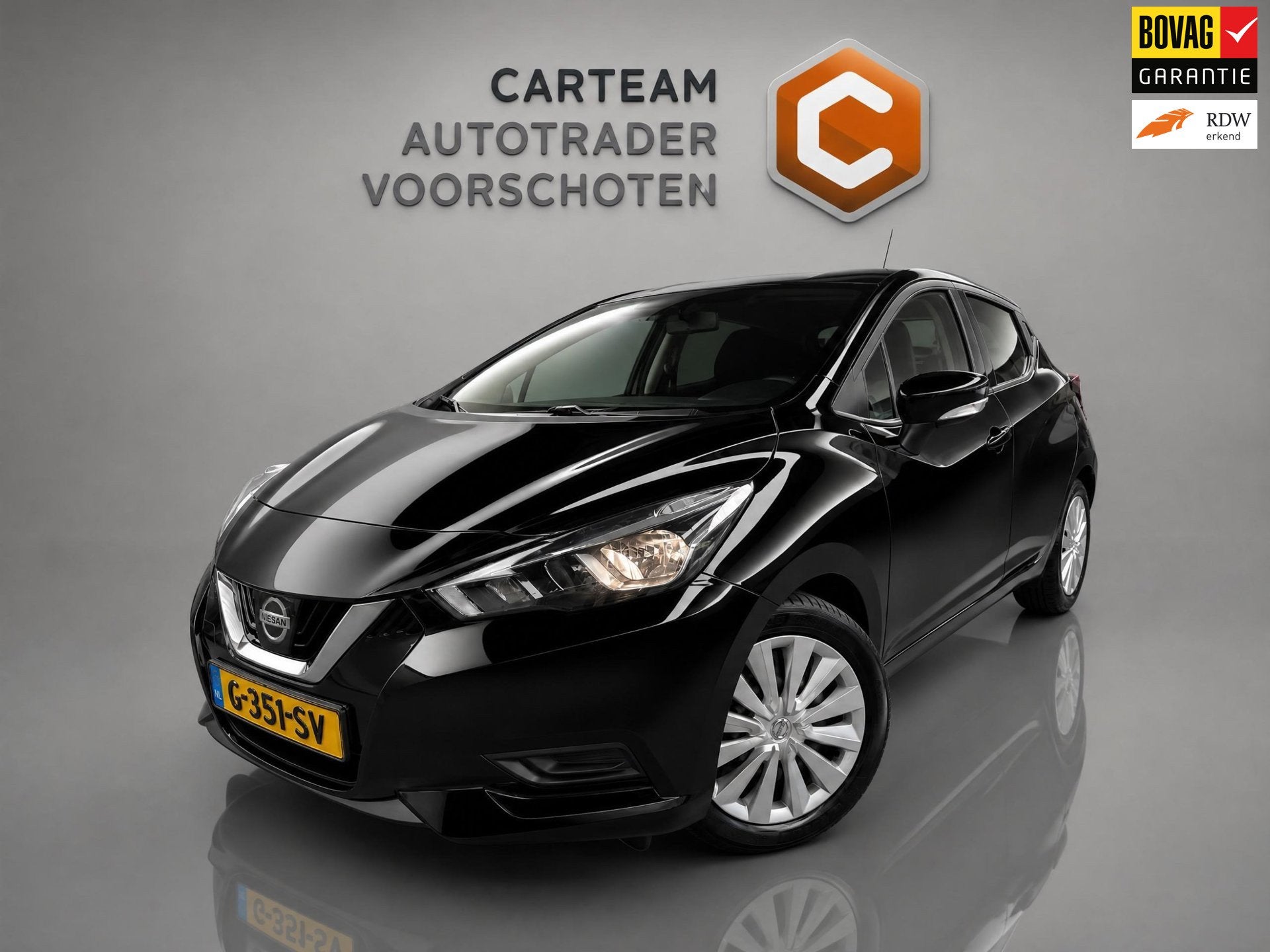 Nissan Micra 1.0 IG-T Acenta |Carplay|DAB|, Voorwielaandrijving, Zwart, Origineel Nederlands, 999 cc