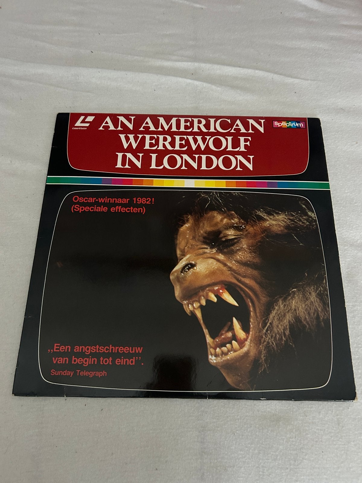 Laserdisc An American Werewolf in London (CD rot), Import, Vanaf 16 jaar, Nederlands, Ophalen of Verzenden