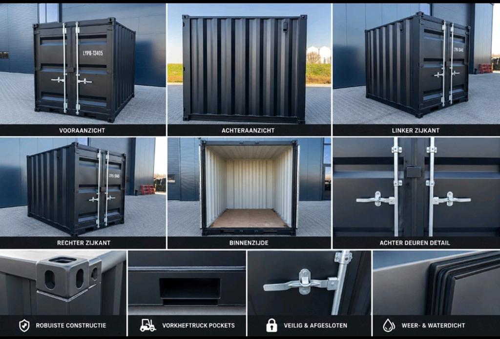 8ft/7ft opslag containers, Zakelijke goederen, Machines en Bouw | Keten en Containers, Ophalen of Verzenden