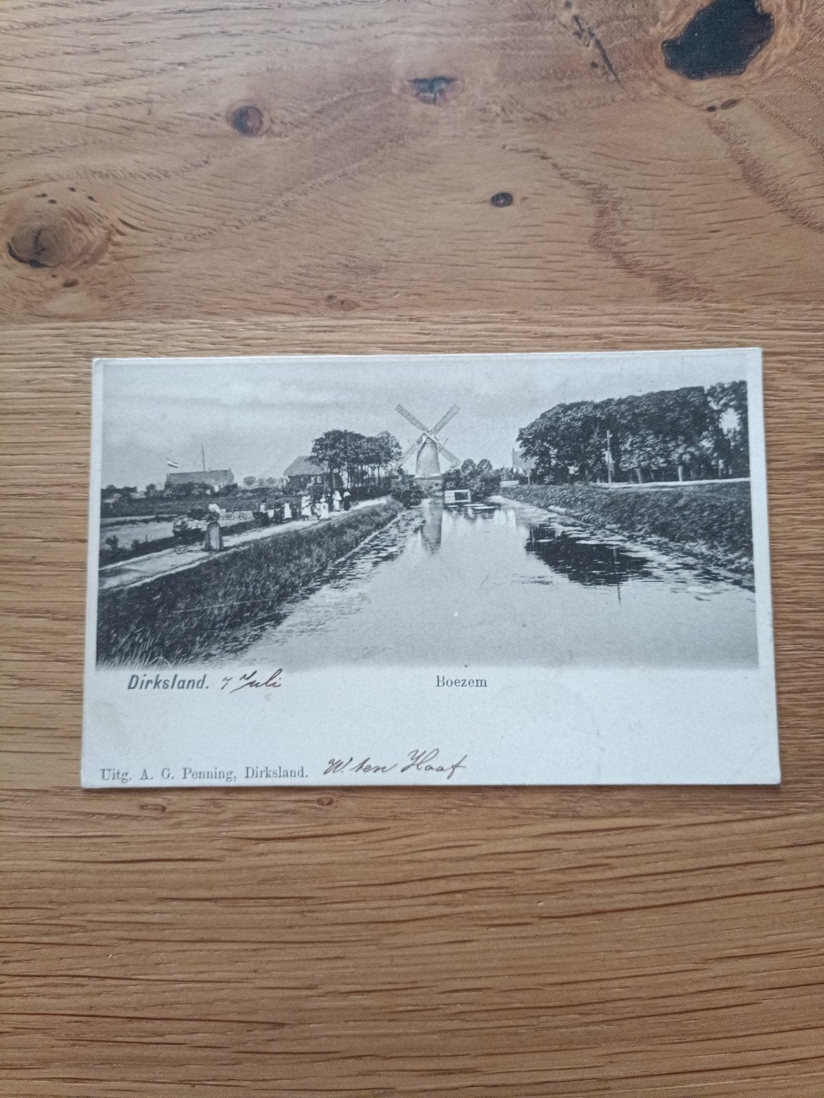Dirksland Boezem (1905), Ophalen of Verzenden, Voor 1920, Gelopen, Zuid-Holland