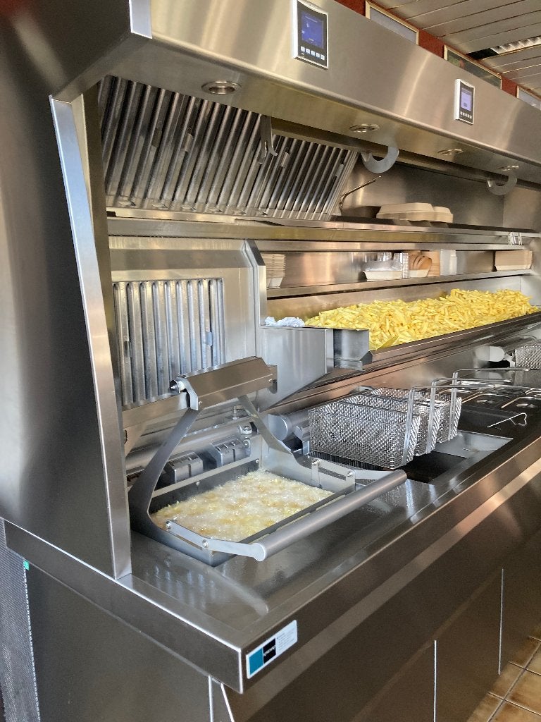 Bakwand Kiremko elektrisch, Ophalen, Gebruikt, Fornuis, Frituur en Grillen