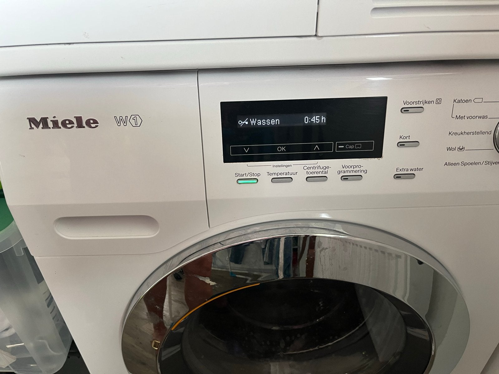 Miele W1 WKE130 WPS Wasmachine - Storing F0063, 1200 tot 1600 toeren, 8 tot 10 kg, Ophalen of Verzenden, Niet werkend