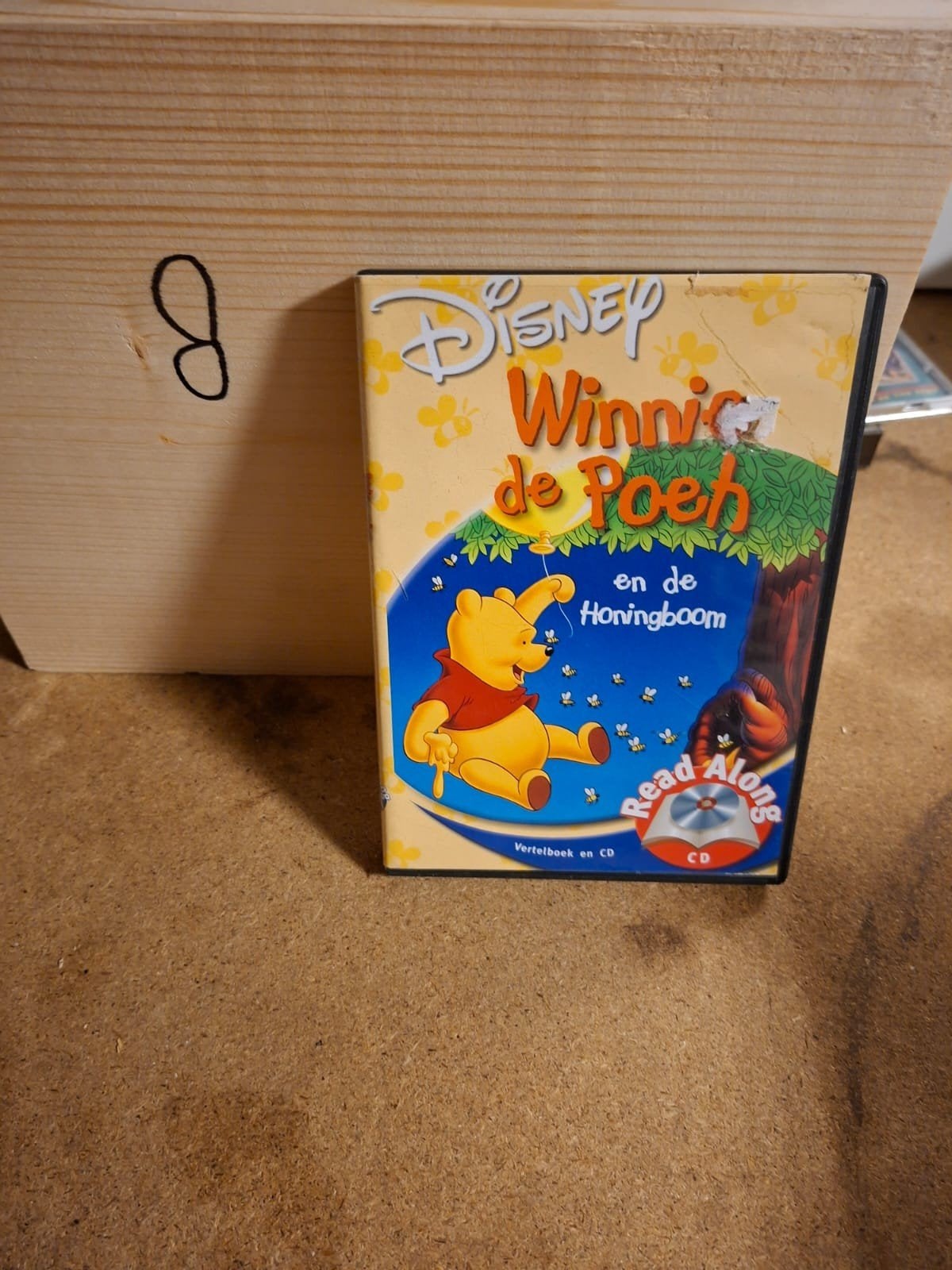 Disney Winnie de Poeh en de Honingboom - Vertelboek en CD, Cd's en Dvd's, Gebruikt, 3 tot 5 jaar, Ophalen of Verzenden, Album