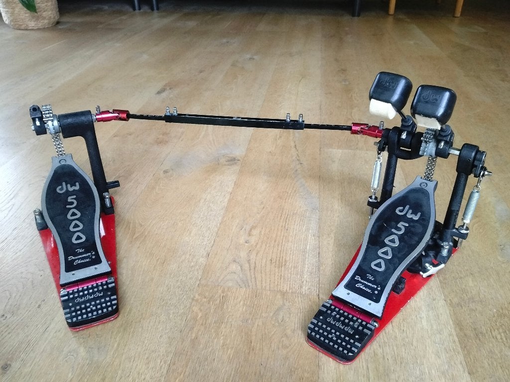 DW 5000 Twin Double Bass pedaal, Muziek en Instrumenten, Ophalen of Verzenden, Gebruikt, Overige merken