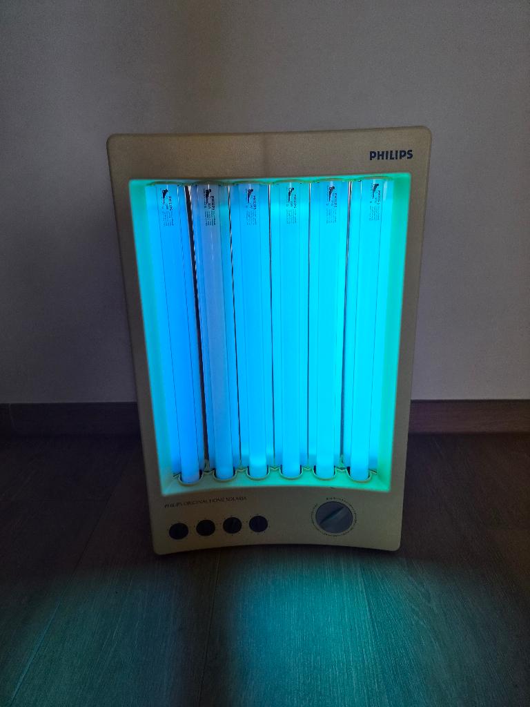 Philips Half-Body Solarium HB311 gezichtsbruiner zonnebank, Witgoed en Apparatuur, Ophalen, Gebruikt, Gezichtsbruiner, Minder dan 10 lampen