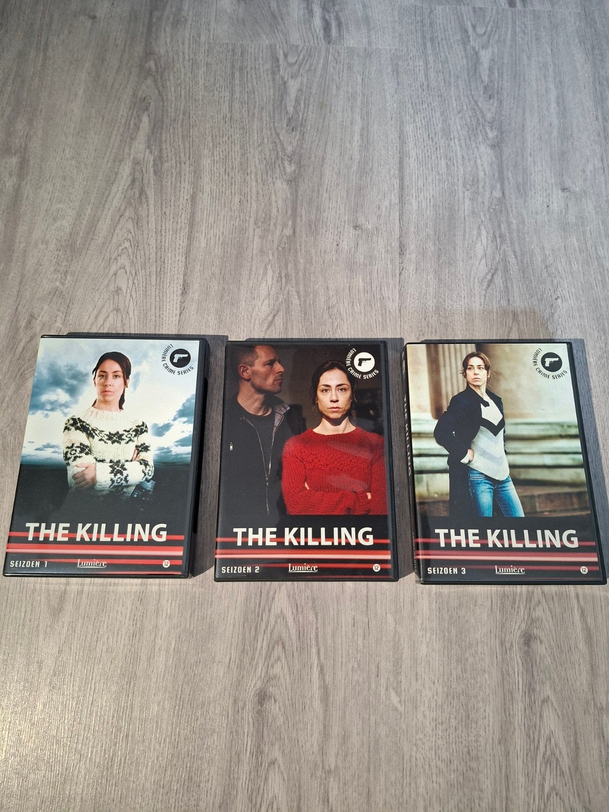 The Killing Seizoen 1 t/m 3 DVD Boxset - Misdaadserie, Misdaad, Seizoen 1, Ophalen of Verzenden, Zo goed als nieuw