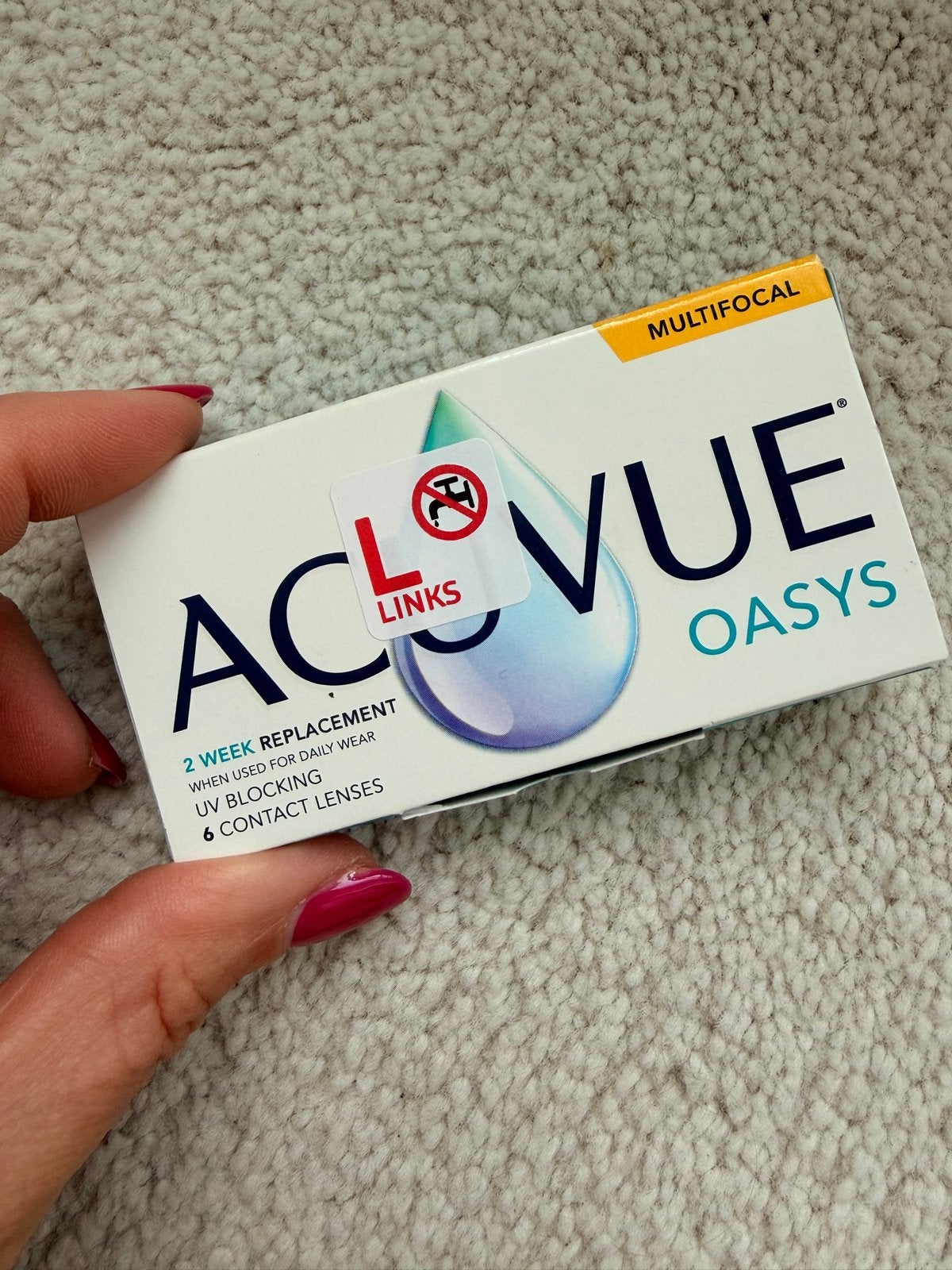 Acuvue  Oasys contactlenzen 2 week replacement multifocal, Ophalen of Verzenden, Nieuw, Overige kleuren, Ogen
