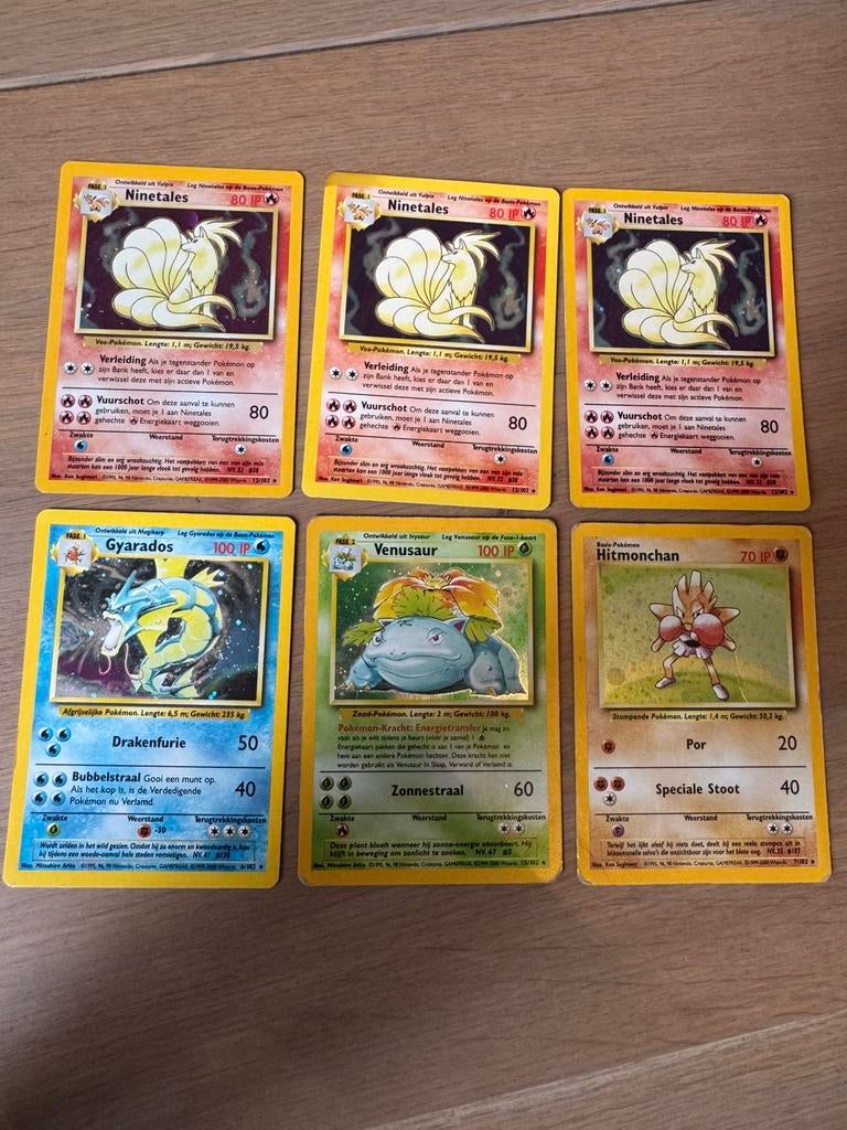 Setje pokemon kaarten holo, Ophalen of Verzenden, Zo goed als nieuw, Meerdere kaarten