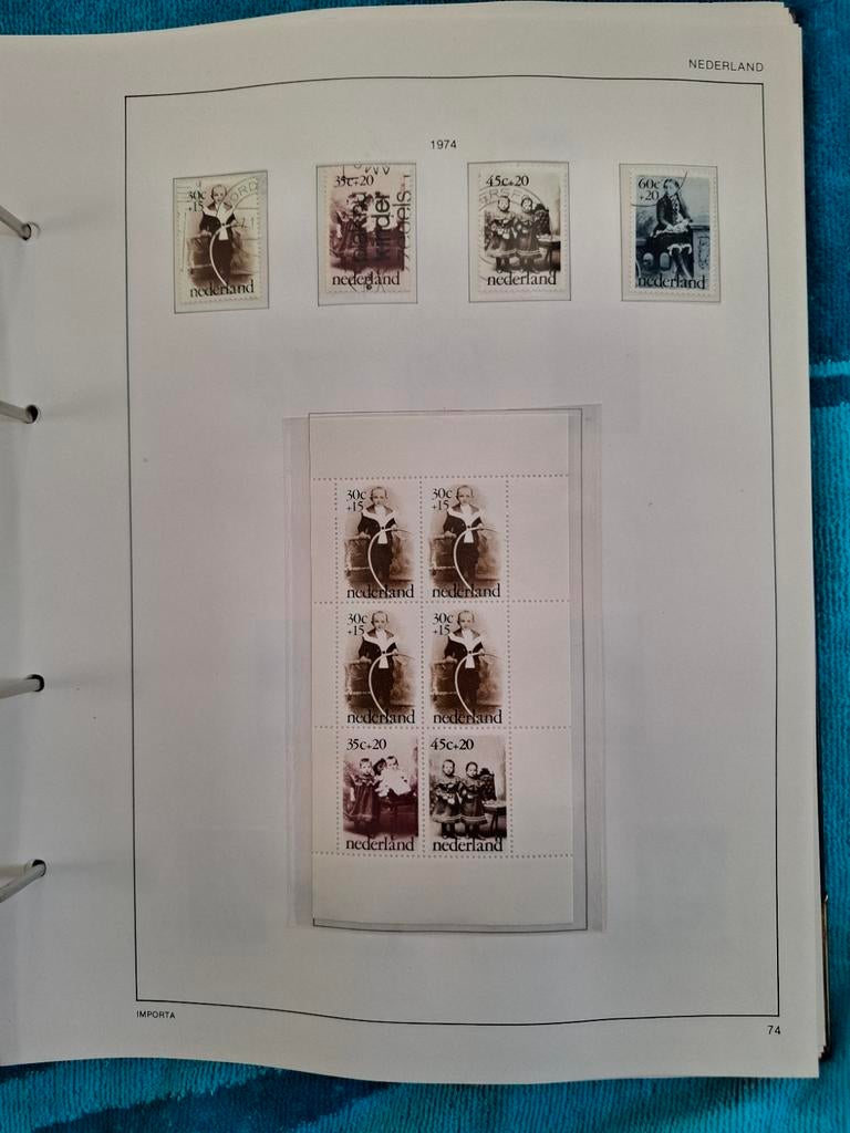 0832 Importa Nederland 1 1946/1988 Goed Gevuld (3/4), Ophalen of Verzenden, Nederland