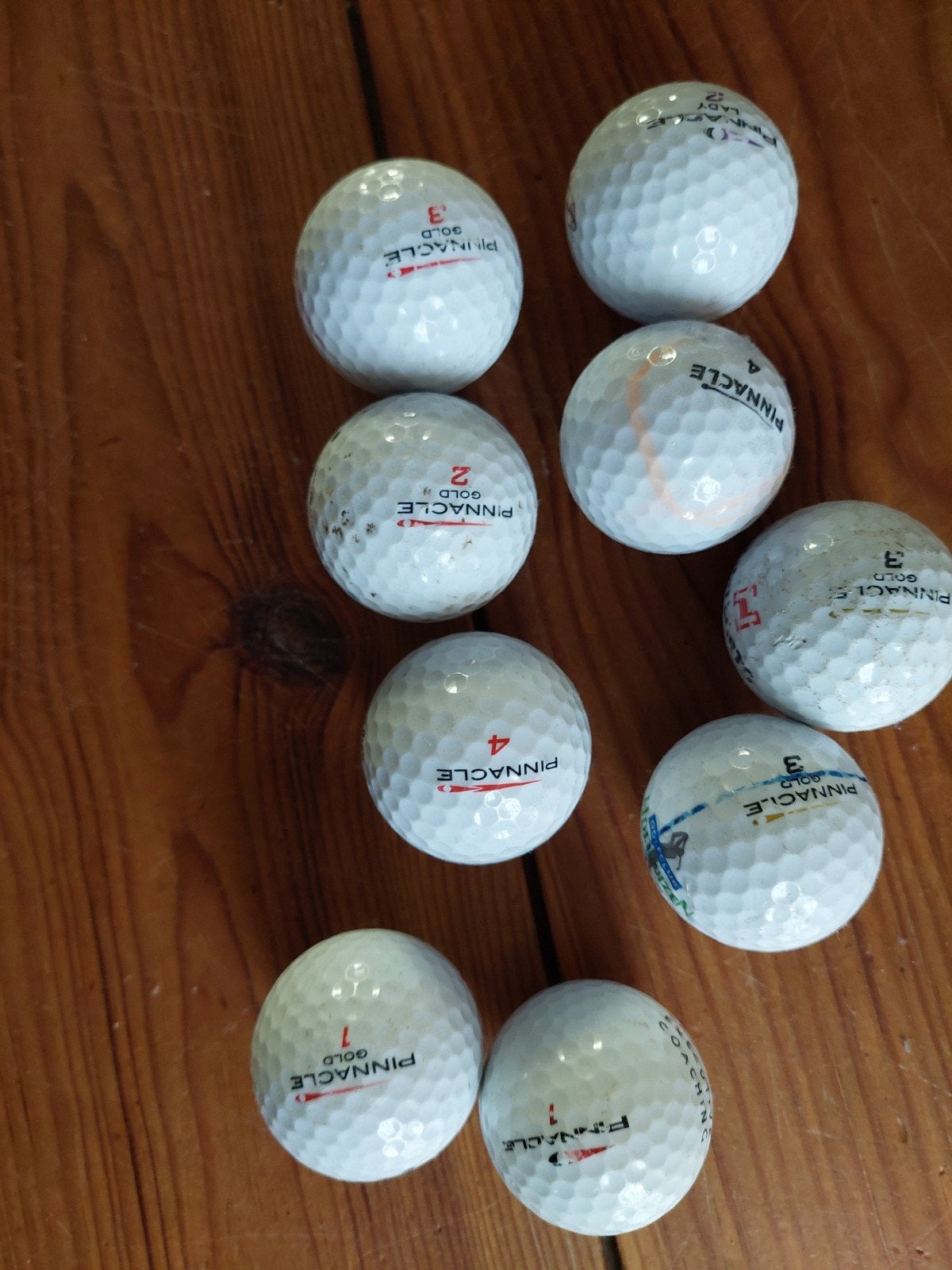 Pinnacle Gold golfballen - Gebruikt, Ophalen of Verzenden, Gebruikt, Bal(len), Overige merken