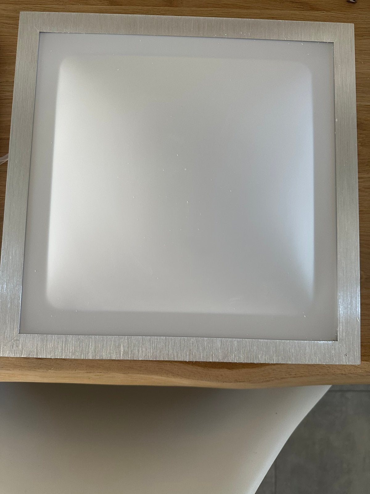 Plafond lamp ca. 33x33cm, Ophalen of Verzenden, Nieuw, Minder dan 80 cm, Glasplaat