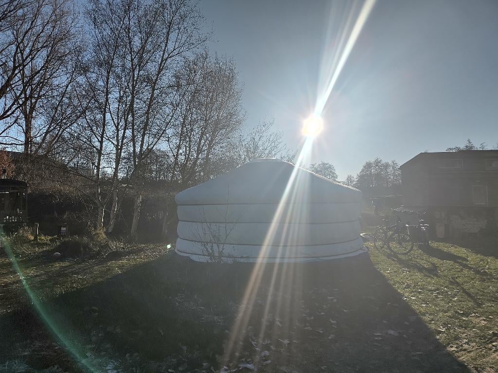 Handgemaakte nieuwe yurt, Caravans en Kamperen, Tenten, meer dan 6, Nieuw, Ophalen