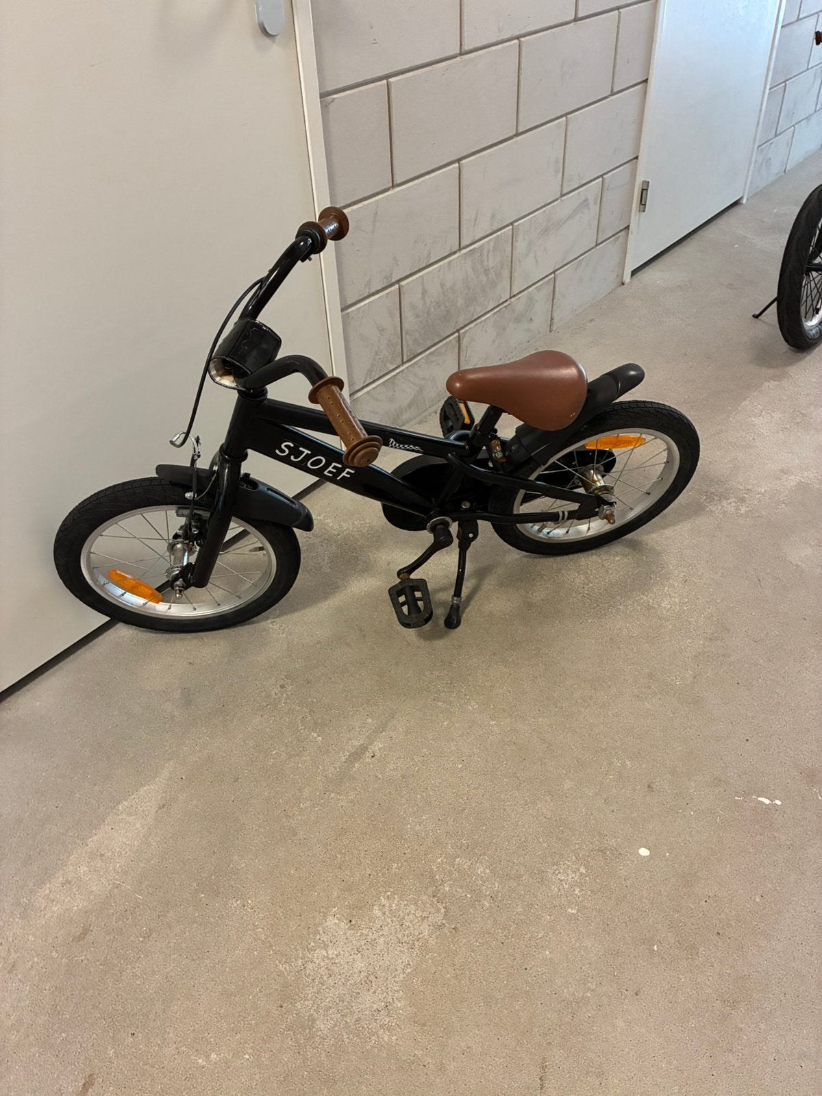 Sjoef kinderfietsje 16 inch, Ophalen, Gebruikt, 16 tot 18 inch, Overige merken