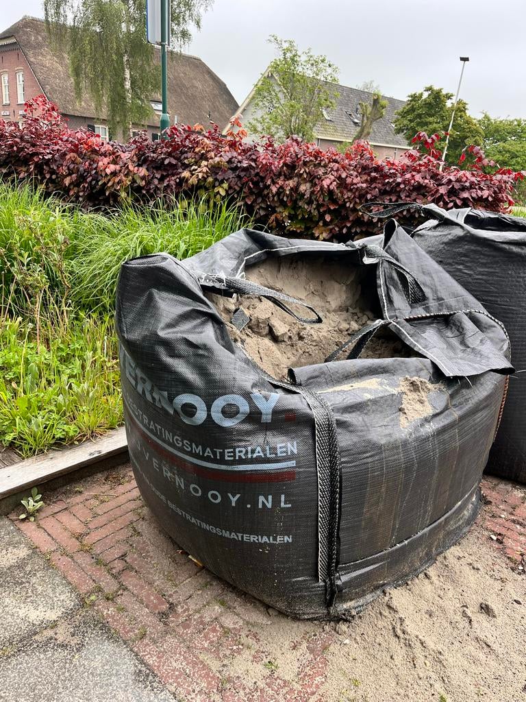 2/3 Big Bag Ophoogzand/Straatzand, Ophalen, Gebruikt, Straatzand