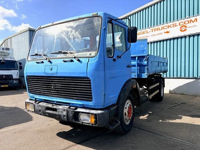 Mercedes-Benz NG 1213K FULL STEEL KIPPER (MANUAL GEARBOX / F, Achterwielaandrijving, Blauw, Mercedes-Benz, Bedrijf