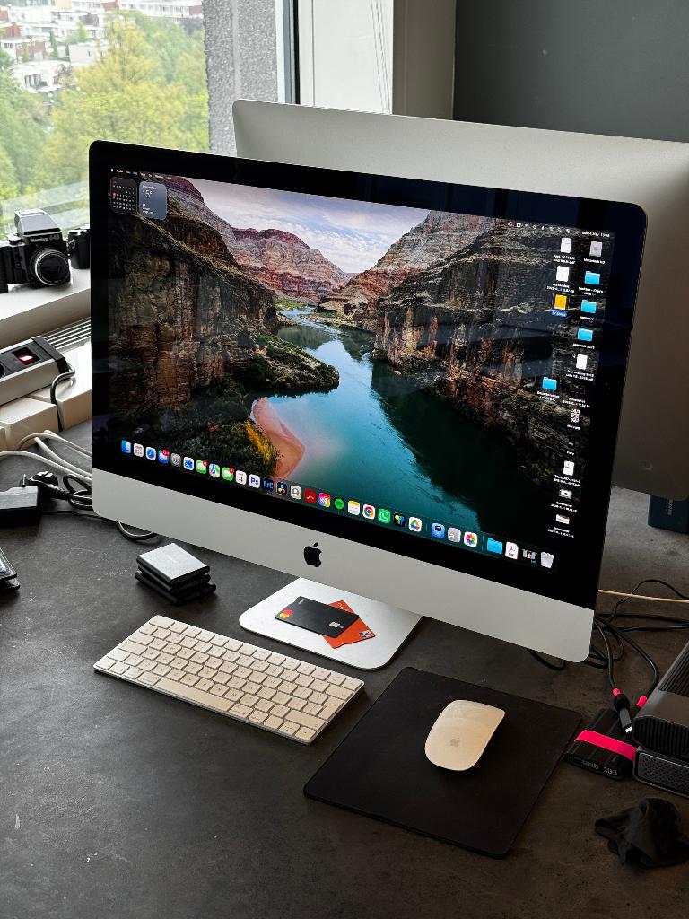 2x iMac 27 5K | i7 3.8 GHz 8-Core | 128GB Ram | 512G SSD, Ophalen, 64 GB of meer, SSD, IMac