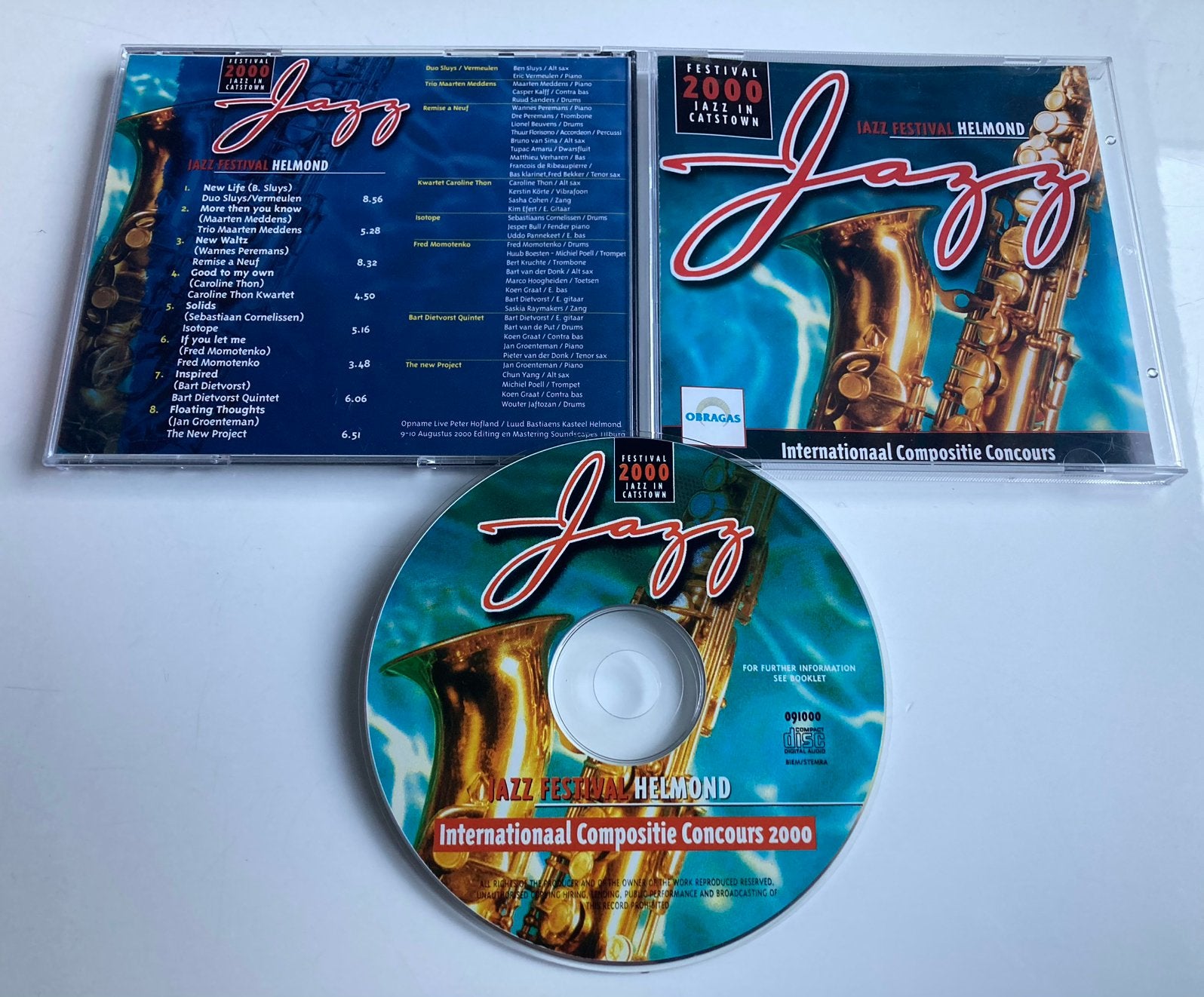Jazz Festival Helmond 2000 (nieuwstaat), Ophalen of Verzenden, 1980 tot heden, Zo goed als nieuw, Jazz