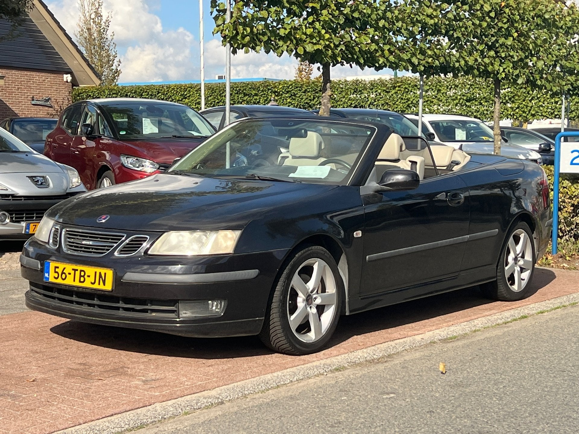 Saab 9-3 Cabrio 1.8t Vector *AUTOMAAT, Auto's, 1998 cc, Gebruikt, 4 cilinders, 4 stoelen